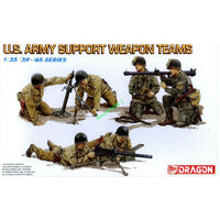 DRAGON 6198 1/35 US ARMY SUPPORT WEAPON TEAMS PLASTIC MODEL KIT