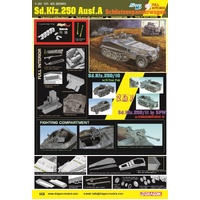 DRAGON 6426 SD.KFZ.250 AUSF.A SCHUETZENPANZERWAGEN 1/35 SCALE PLASTIC MODEL KIT HALFTRACK