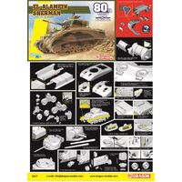 DRAGON 6617 EL ALAMEIN SHERMAN (WITH MAGIC TRACKS) (SMART KIT) 1/35 SCALE PLASTIC MODEL KIT