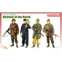 DRAGON 6694 DEFENSE OF THE REICH SOLDIERS 39-45 SERIES 1/35 SCALE PLASTIC MODEL KIT