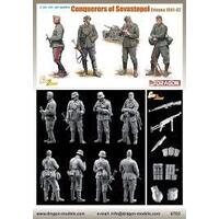 DRAGON 6702 CONQUERORS OF SEVESTOPOL CRIMEA 1941-42 GEN 2 GEAR FIGURES 1/35 SCALE PLASTIC MODEL KIT