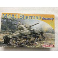 DRAGON 7273 M4A1 SHERMAN NORMANDY TANK 1/72 SCALE PLASTIC MODEL KIT