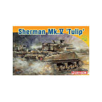 DRAGON 7312 SHERMAN MK V TULIP 1/72 SCALE PLASTIC MODEL KIT