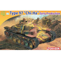 DRAGON 7397 IJA TYPE 97 CHI-HA LATE PRODUCTION SAIPAN 1944 1/72 SCALE PLASTIC MODEL KIT