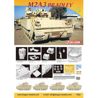 DRAGON 7623 M2A3 BRADLEY 1/72 SCALE PLASTIC MODEL KIT