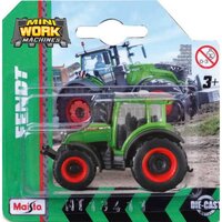 MAISTO 15530 MINI WORK MACHINESFENDT TRACTOR  DIECAST  IN GREEN