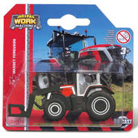 MAISTO 15591 MINI WORK MACHINES NEW MASSY FERGUSON TRACTOR DIECAST IN RED