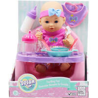 GIGO DREAM COLLECTION FEEDING FUN DOLL 14 INCH