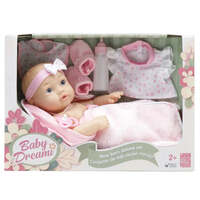 GIGO DREAM COLLECTION NEWBORN BABY DOLL SET 16 INCH