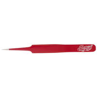 EXCEL 30427 4.5 STRAIGHT POINT TWEEZERS (RED)