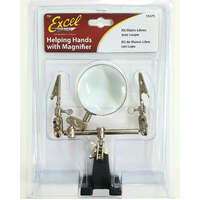 EXCEL HELPING HANDS KIT WITH MAGNIFYING LAMP