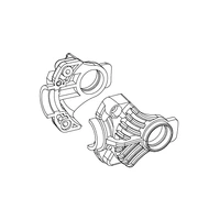 MJX 10192 DIFFERENTIAL CASE FOR MJX 1/10