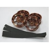 MST 102019C COPPER 5 SPOKES WHEEL OFFSET 8 4PACK