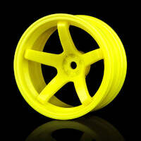 MST 102020Y YELLOW 5 SPOKE WHEEL OFFSET 11 4 PIECES