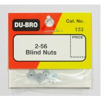 DU-BRO 133 BLIND NUTS 2-56