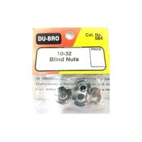 DU-BRO 584 BLIND NUTS 10- 4 PACK