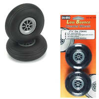 DU-BRO 275T TREADED LOW BOUNCE WHEELS 70MM