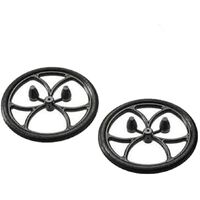 DU-BRO 150ML -  1-1/2 INCH  MICRO LITE WHEELS WITH WHEEL RETAINERS 2 PIECES