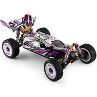 WLTOYS 124019 4WD 2.4G PURPLE 1/12 SCALE BRUSHED READY TO RUN HIGH SPEED 55 KM/H INCLUDES BATTERY AND CHARGER