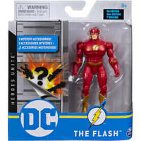 DC BASIC 4 INCH FIGURE THE FLASH WITH MYSTERY ACCESSORIES