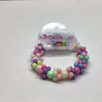 JOOLS KIDS MULTI COLOUR PASTEL BUBBLE BEAD BANGLE