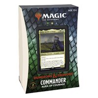 MAGIC THE GATHERING DUNGEONS & DRAGONS  ADVENTURES IN THE FORGOTTEN RELMS - COMMANDER AURA OF COURAGE