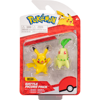 POKEMON BATTLE FIGURE PACK - PIKACHU AND CHIKORITA