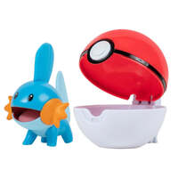 POKEMON CLIP N GO - MUDKIP AND POKE BALL