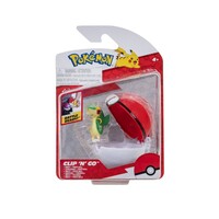 POKEMON CLIP N GO - SNIVY AND POKE BALL