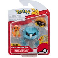 POKEMON 3 FIGURE PACK  WITH CHARMANDER METANG AND KABUTO