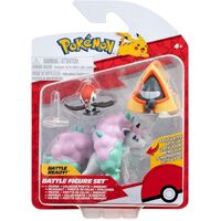 POKEMON 3 FIGURE PACK WITH PIKIPEK GALARIAN PONYTA AND SNORUNT