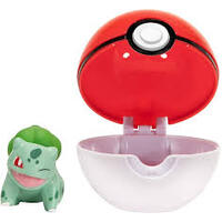 POKEMON CLIP N GO - BULBASAUR AND POKE BALL