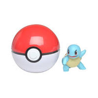 POKEMON CLIP N GO - SQUIRTLE AND POKE BALL