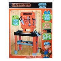 BLACK AND DECKER JUNIOR BUILDER WORKBENCH 63PC