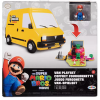 THE SUPER MARIO BROS MOVIE MINI WORLD VAN PLAYSET