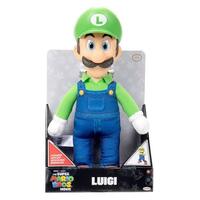 THE SUPER MARIO BROS MOVIE POSEABLE PLUSH LUIGI