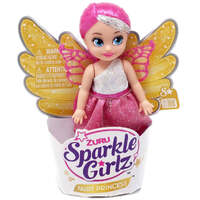 ZURU SPARKLE GIRLZ FAIRY PRINCESS CUPCAKE DOLL- HOT PINK HAIR 4.7 INCH