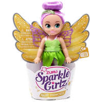 ZURU SPARKLE GIRLZ FAIRY PRINCESS CUPCAKE DOLL- PURPLE HAIR 4.7 INCH