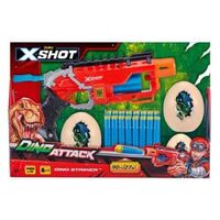 ZURU XSHOT DINO ATTACK HUNTER FOAM DART GUN  INC. 16 DARTS