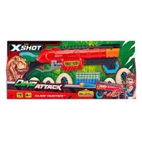 ZURU XSHOT DINO ATTACK CLAW HUNTER ELIMINATOR FOAM DART GUN INC. 24 DARTS