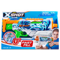 ZURU XSHOT SKINS WATER CAMO PUMP ACTION 1 SECOND FAST FILL 800ML 10M RANGE