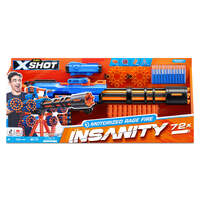 ZURU XSHOT MOTORISED RAGE FIRE 72X DARTS WITH AIR POCKET TECHNOLOGY INSANITY