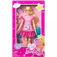 MY FIRST BARBIE MALIBU BLONDE DOLL WITH PINK CAT