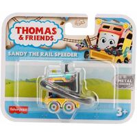 FISHER PRICE THOMAS AND FRIENDS HMC33 SANDY THE RAIL SPEEDER METAL TRAIN