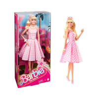 BARBIE THE MOVIE  MARGOT ROBBIE PINK GINGHAM DRESS COLLECTABLE DOLL