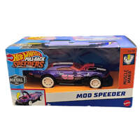 HOTWHEELS PULL BACK SPEEDERS HWH38 MUSCLE MANIA - MOD SPEEDER 02/03