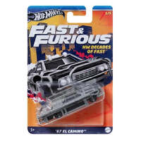 HOTWHEELS FAST AND FURIOUS HW DECADES OF FAST 67 EL CAMINO 1/5