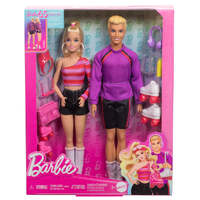 BARBIE FASHIONISTA KEN AND BARBIE 65TH ANNIVERSARY ROLLER-SKATING 2 DOLL AND ACCESSORIES PACK