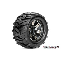 ROAPEX R3004-CB2 MORPH 1/10 MONSTER TRUCK TIRE PRE MOUNTED