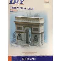 DIY BUILD MY WORLD 3D TRIUMPHAL ARCH 27PC JIGSAW PUZZLE